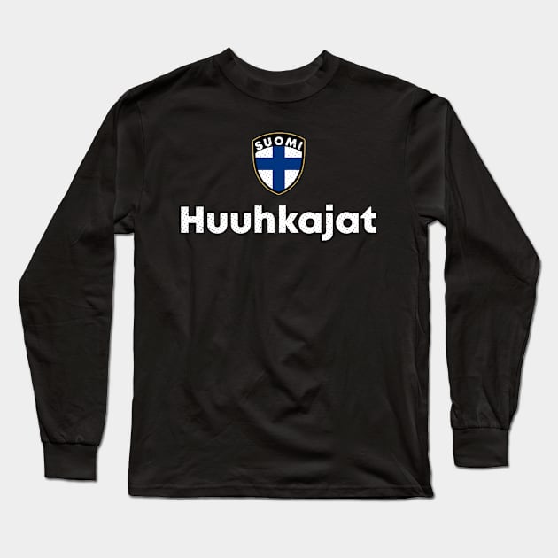 Huuhkajat Suomi Finland Long Sleeve T-Shirt by zeno27